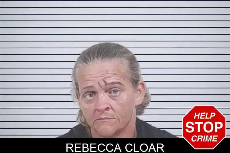 Rebecca Cloar mugshot