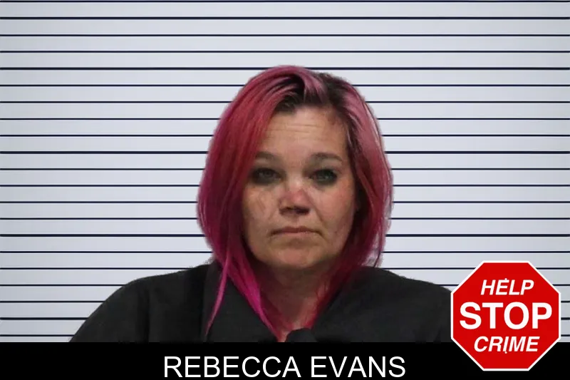 Rebecca Evans mugshot