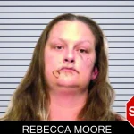 Rebecca Moore mugshot