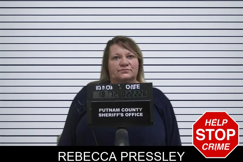 Rebecca Pressley mugshot – Putnam County , Georgia Rebecca Pressley mugshot