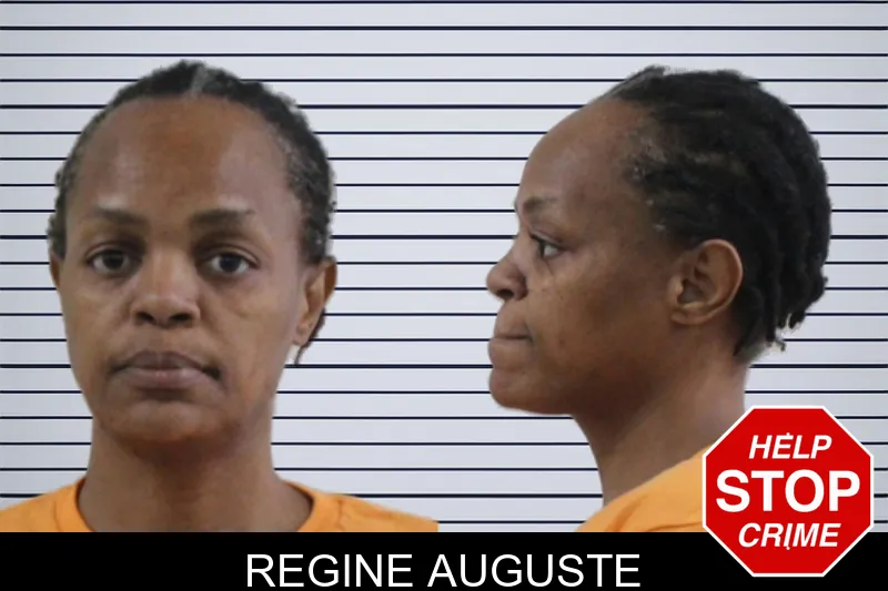 Regine Auguste mugshot