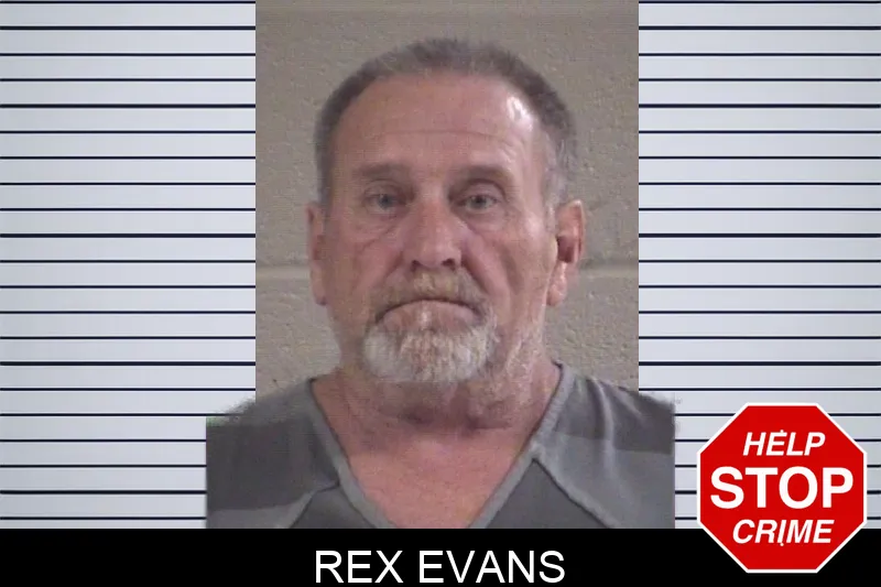 Rex Evans mugshot