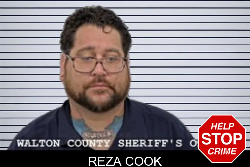 Reza Cook mugshot
