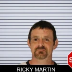 Ricky Martin mugshot