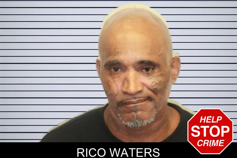 Rico Waters mugshot