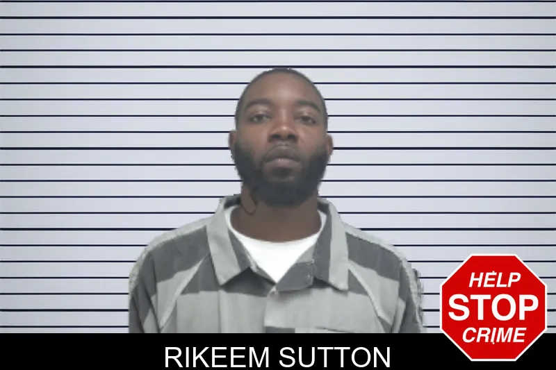 Rikeem Sutton mugshot