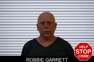 Robbie Garrett mugshot