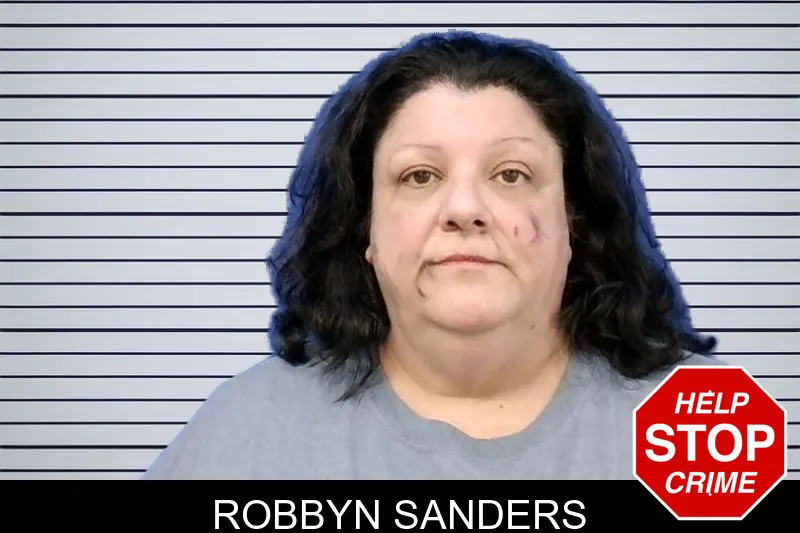 Robbyn Sanders mugshot