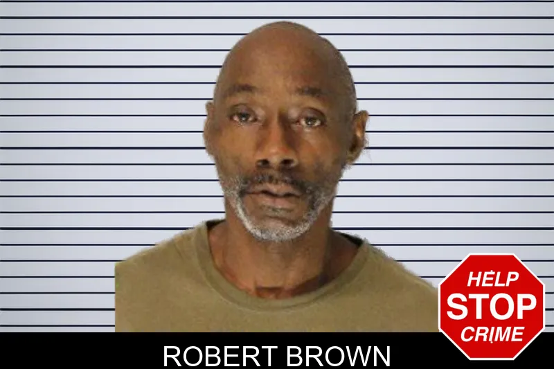 Robert Brown mugshot