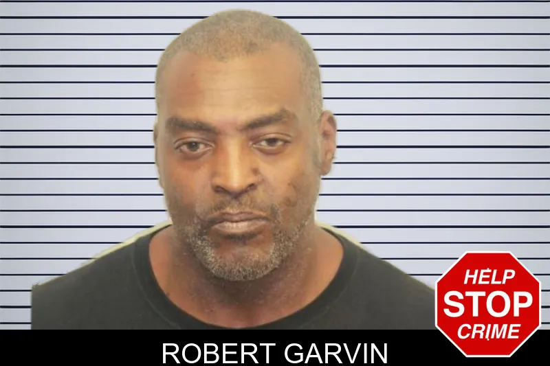 Robert Garvin mugshot