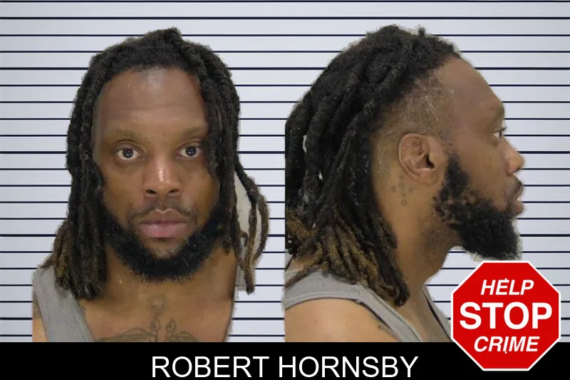 Robert Hornsby mugshot