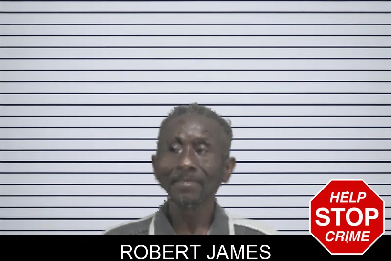 Robert James mugshot