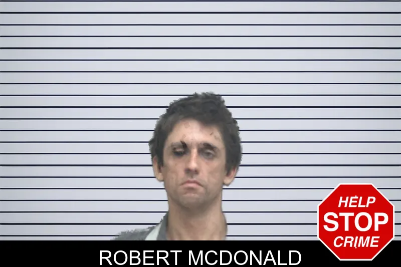 Robert McDonald mugshot