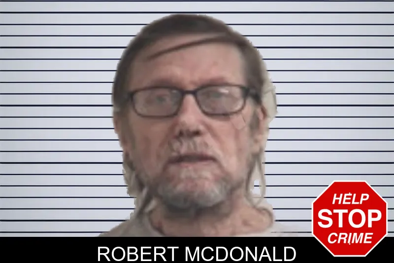 Robert McDonald mugshot