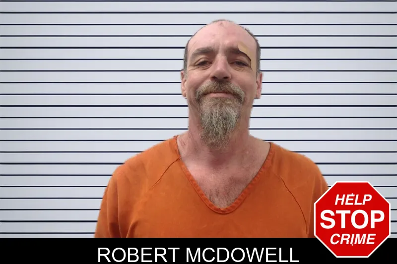 Robert McDowell mugshot