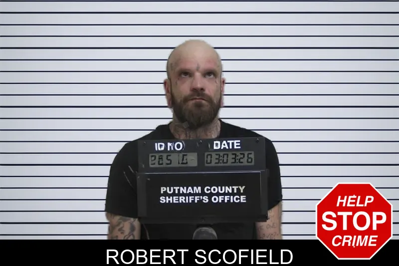 Robert Scofield mugshot