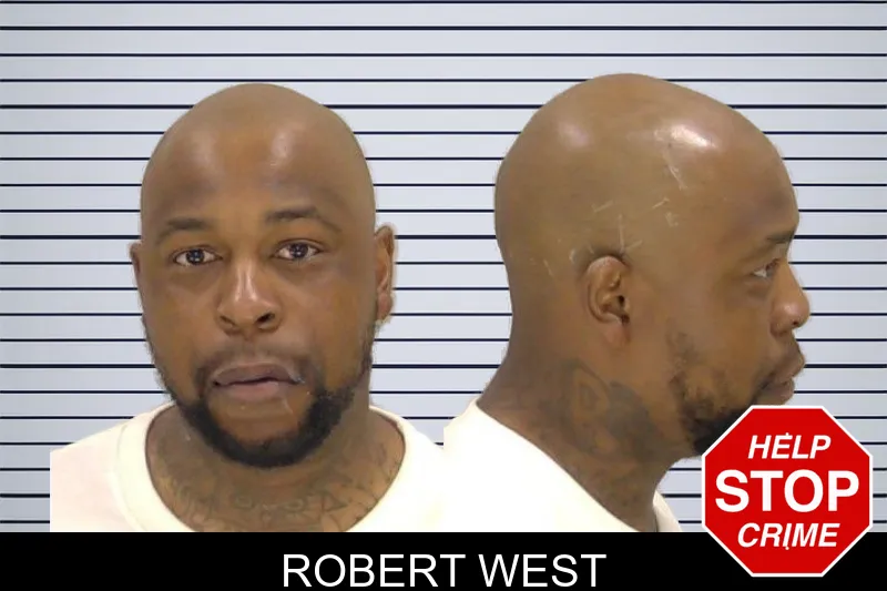 Robert West mugshot