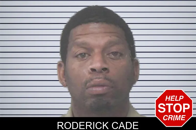 Roderick Cade mugshot