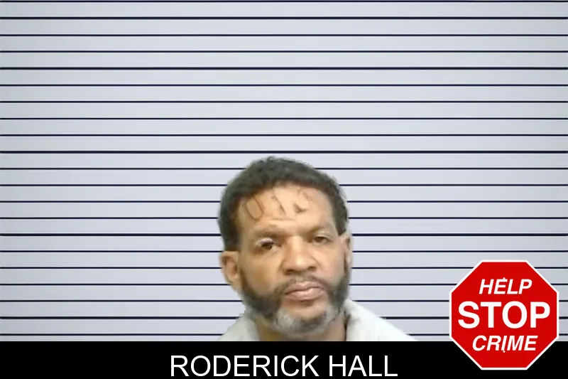 Roderick Hall mugshot