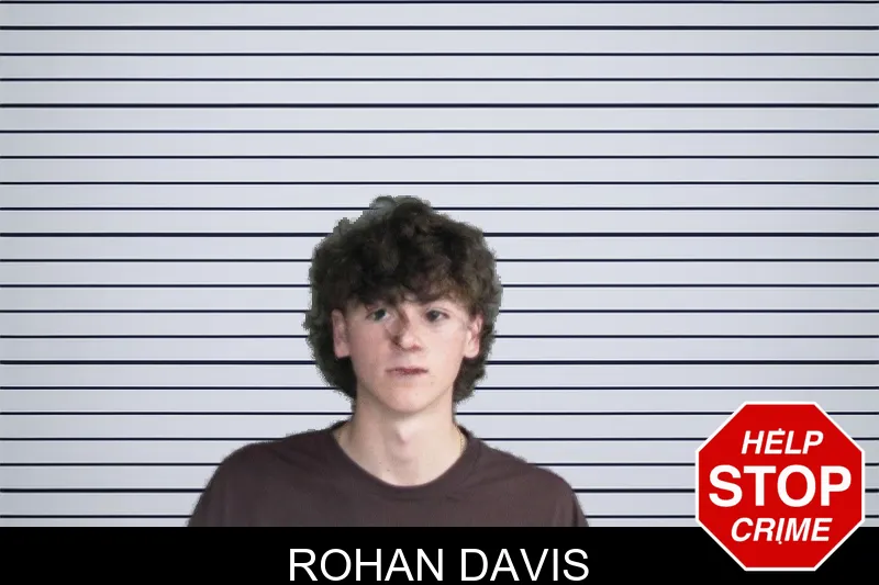 Rohan Davis mugshot