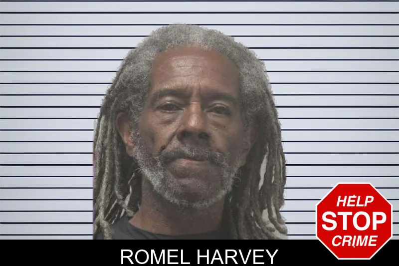 Romel Harvey mugshot