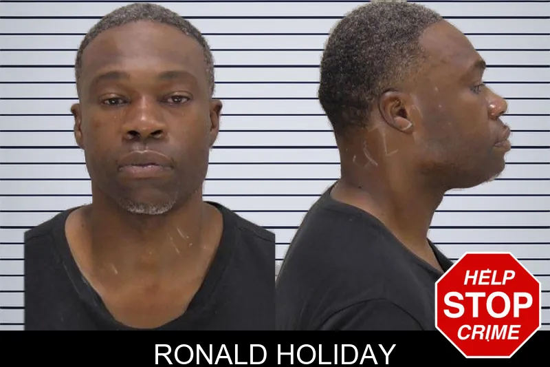 Ronald Holiday mugshot
