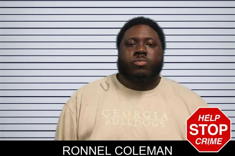 Ronnel Coleman mugshot – Monroe County , Georgia Ronnel Coleman
