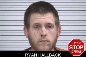 Ryan Hallback mugshot