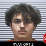 Ryan Ortiz mugshot