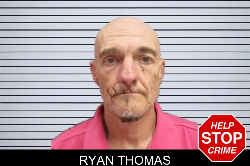 Ryan Thomas mugshot