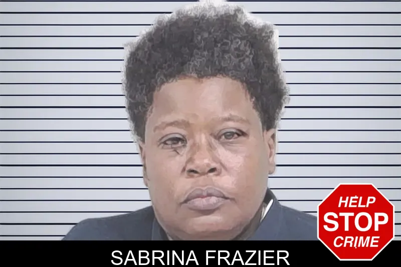 Sabrina Frazier mugshot