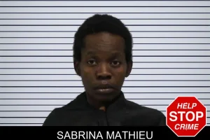 Sabrina Mathieu mugshot