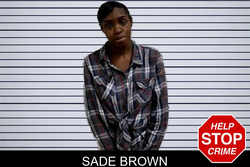 Sade Brown mugshot