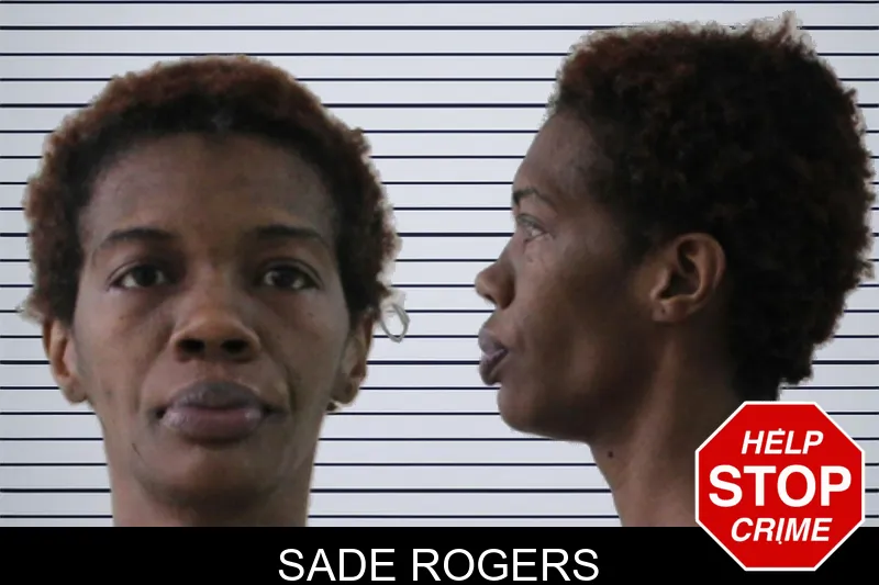 Sade Rogers mugshot