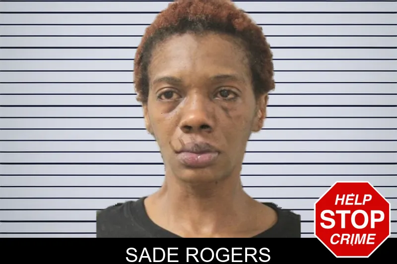 Sade Rogers mugshot
