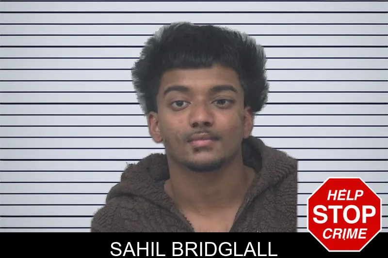 Sahil Bridglall mugshot