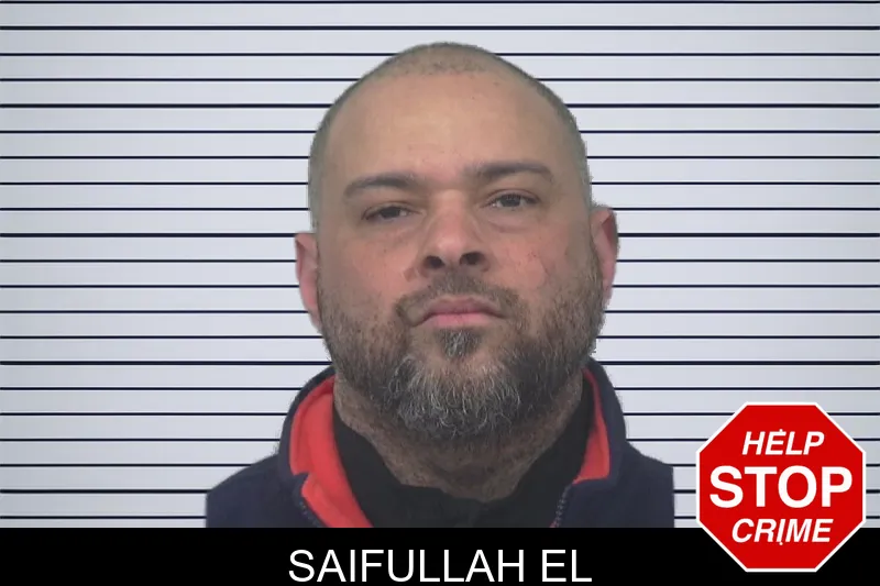 Saifullah El mugshot