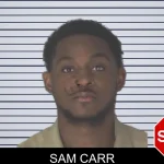 Sam Carr mugshot