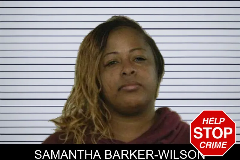 Samantha Barker-Wilson mugshot