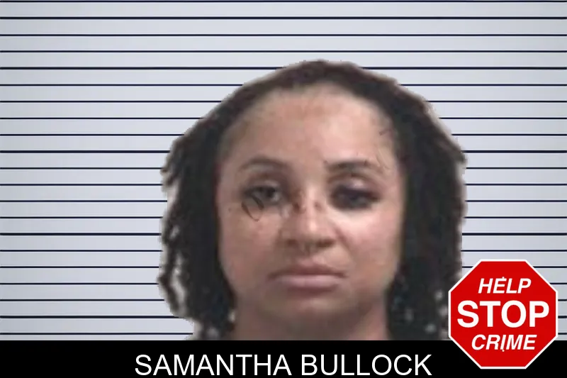 Samantha Bullock mugshot