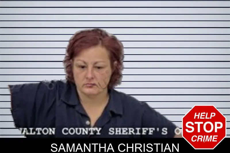 Samantha Christian mugshot