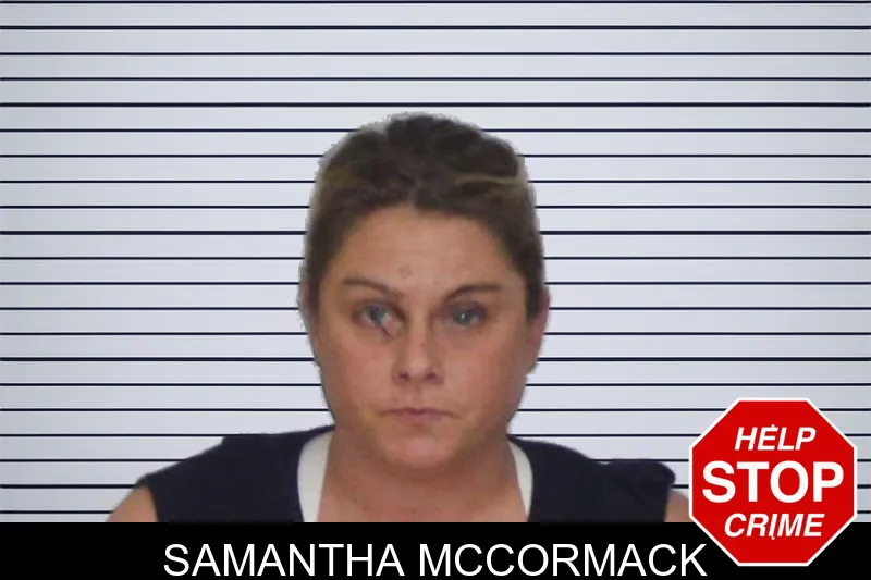 Samantha McCormack mugshot
