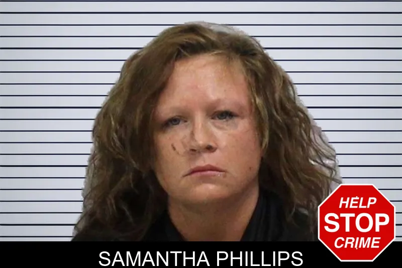 Samantha Phillips mugshot