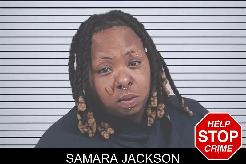 Samara Jackson mugshot