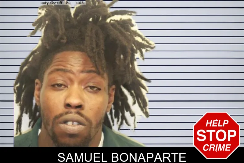 Samuel Bonaparte mugshot – Chatham County , Georgia Samuel Bonaparte mugshot