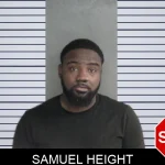 Samuel Height mugshot
