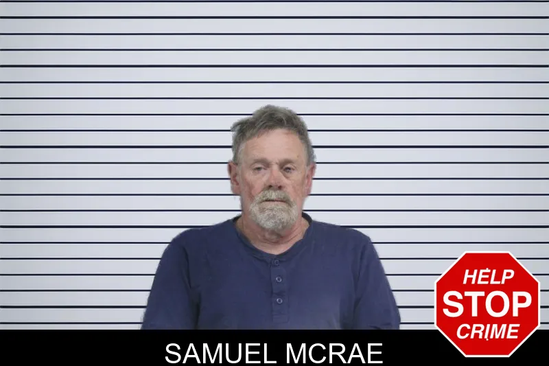 Samuel McRae mugshot