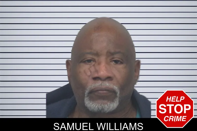 Samuel Williams mugshot