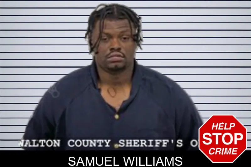Samuel Williams mugshot