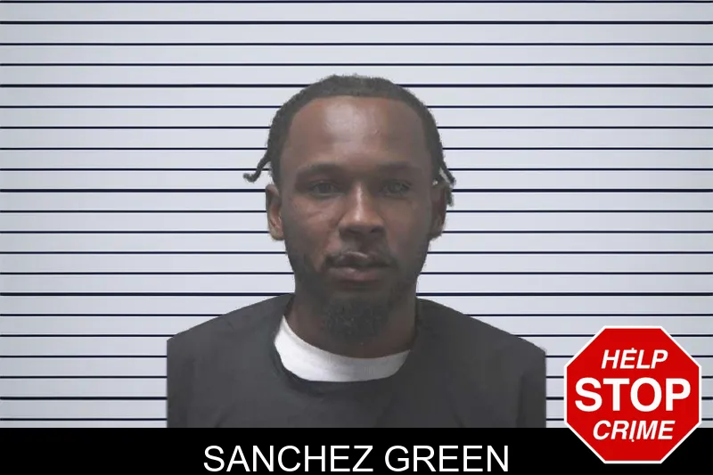 Sanchez Green mugshot